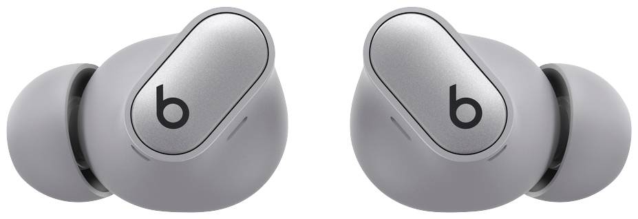 Beats Studio Buds Plus In Ear Kopfhörer Bluetooth® Stereo Silber Noise Cancelling, Mikrofon-Rauschunterdrückung Ladecase