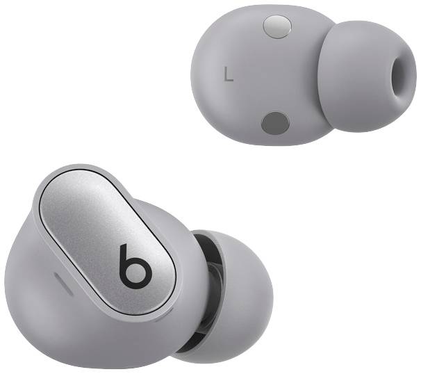 Beats Studio Buds Plus In Ear Kopfhörer Bluetooth® Stereo Silber Noise Cancelling, Mikrofon-Rauschunterdrückung Ladecase