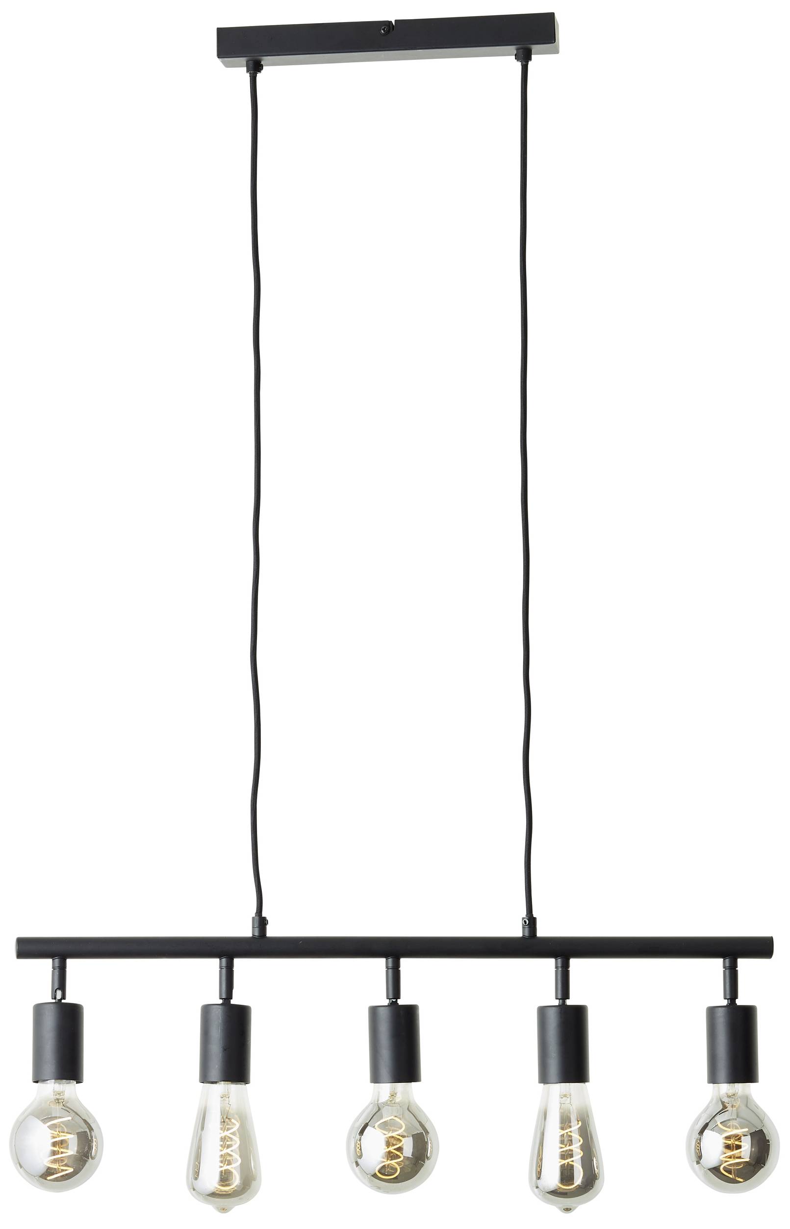 Brilliant Tiffany 99684/06 Pendelleuchte E27 28W Schwarz (matt)