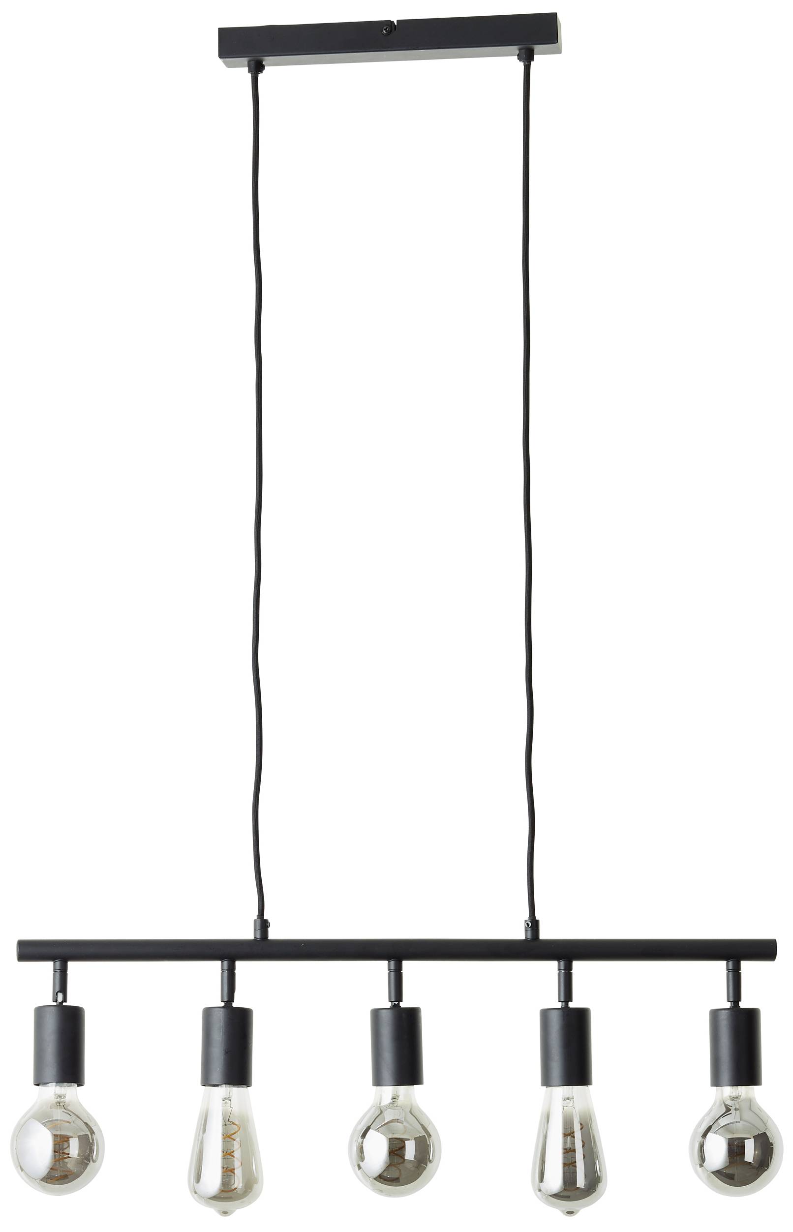 Brilliant Tiffany 99684/06 Pendelleuchte E27 28W Schwarz (matt)