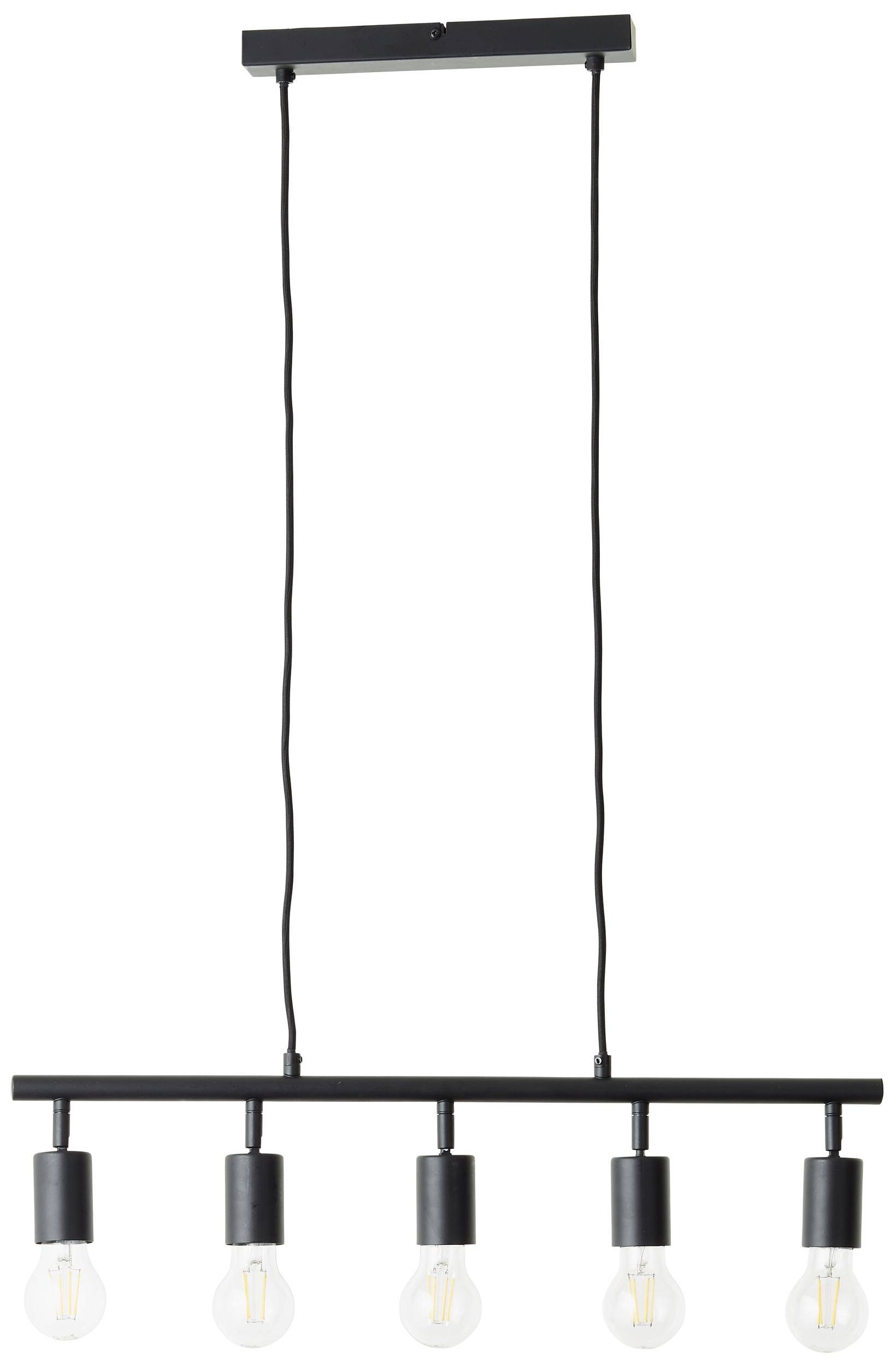 Brilliant Tiffany 99684/06 Pendelleuchte E27 28W Schwarz (matt)