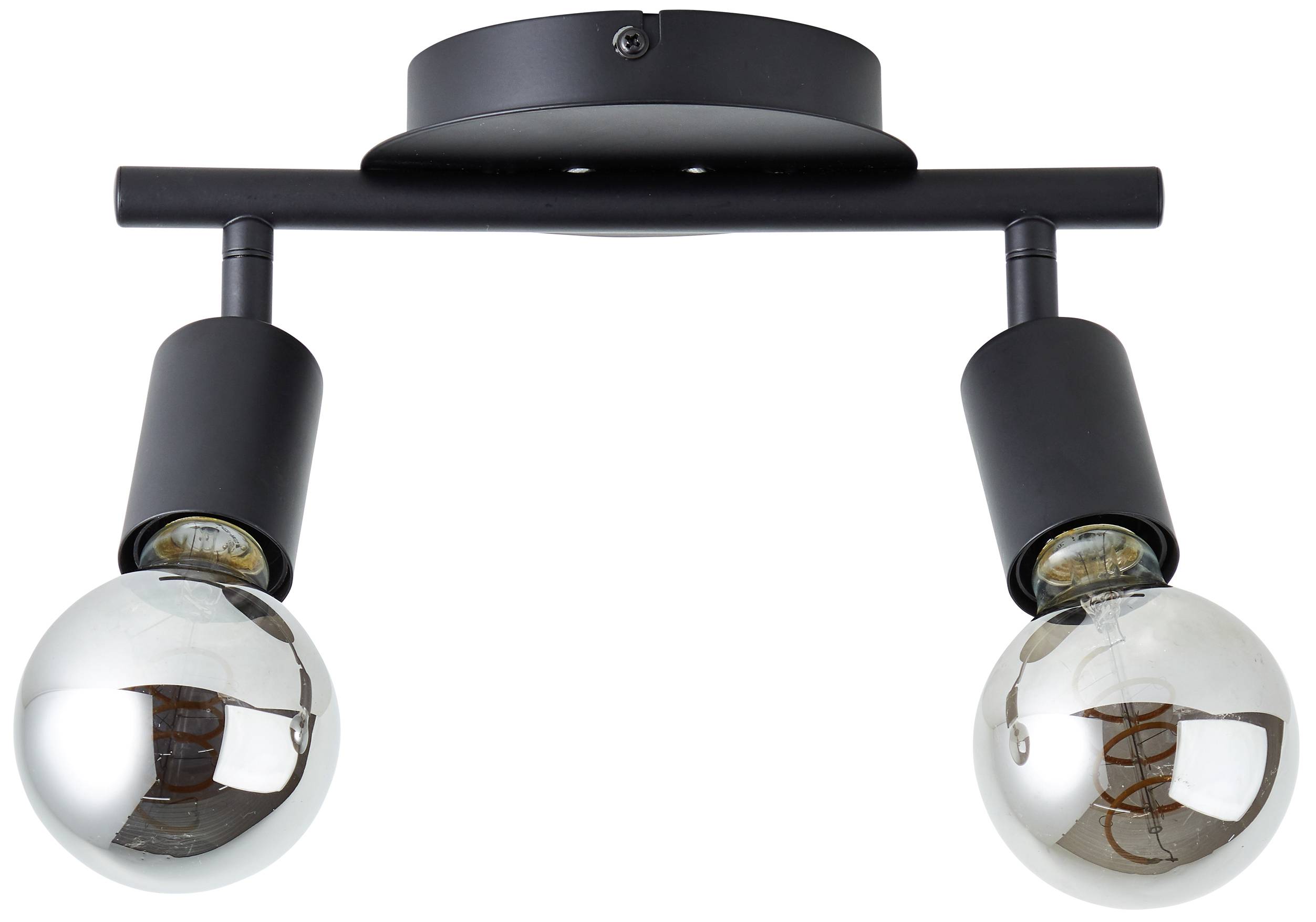 Brilliant Tiffany 99682/06 Deckenstrahler E27 28W Schwarz (matt)