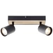 Brilliant Jello Wood G93069/76 LED-Deckenstrahler LED GU10 4.5W Holz, Schwarz Brilliant Jello Wood G93069/76 LED-Deckenstrahler LED GU10 4.5W Holz, Schwarz