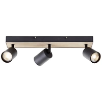 Brilliant Jello Wood G93070/76 LED-Deckenstrahler LED GU10 EEK: F (A - G) 4.5W Holz, Schwarz Brilliant Jello Wood G93070/76 LED-Deckenstrahler LED GU10 EEK: F (A - G) 4.5W Holz, Schwarz