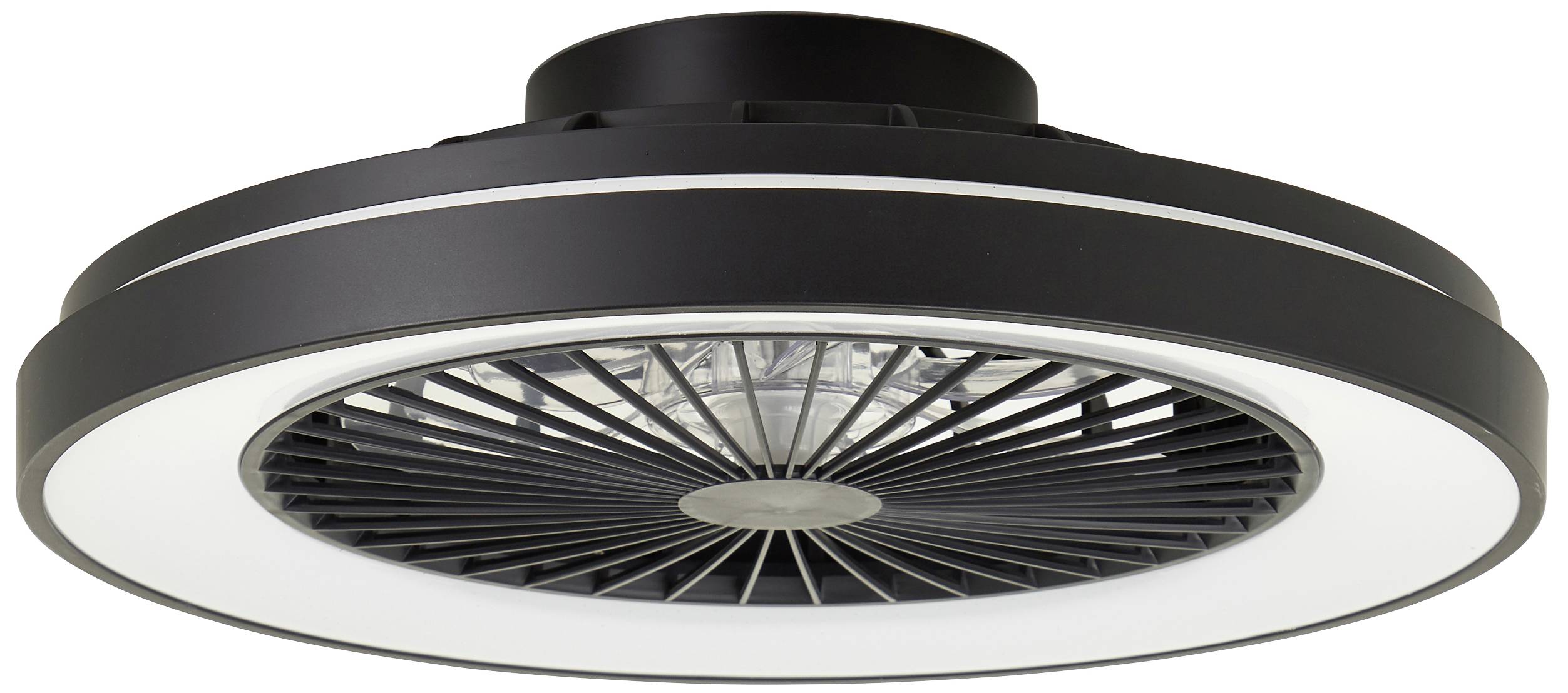 Brilliant G93854/06 Mazzaro LED-Deckenleuchte mit Ventilator LED EEK: E (A - G) 40W Schwarz