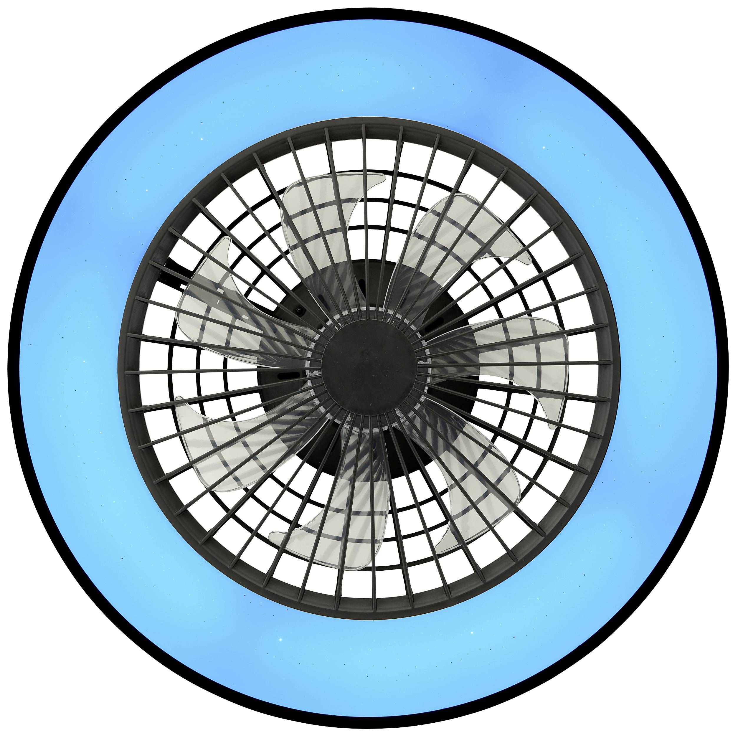 Brilliant G93854/06 Mazzaro LED-Deckenleuchte mit Ventilator LED EEK: E (A - G) 40W Schwarz