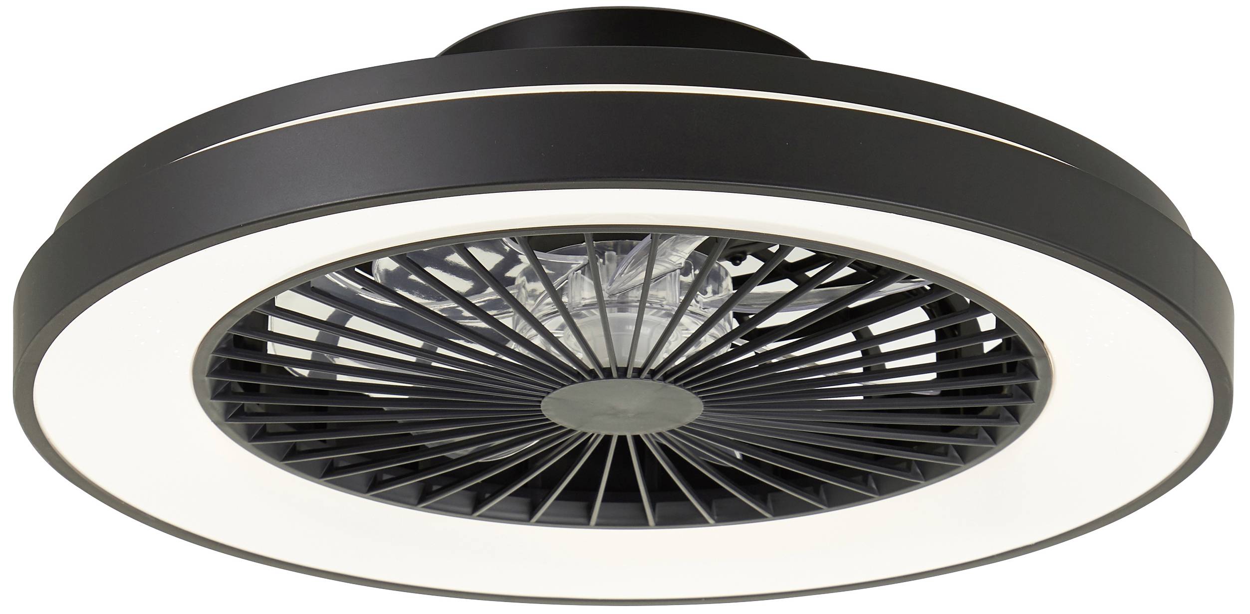 Brilliant G93854/06 Mazzaro LED-Deckenleuchte mit Ventilator LED EEK: E (A - G) 40W Schwarz