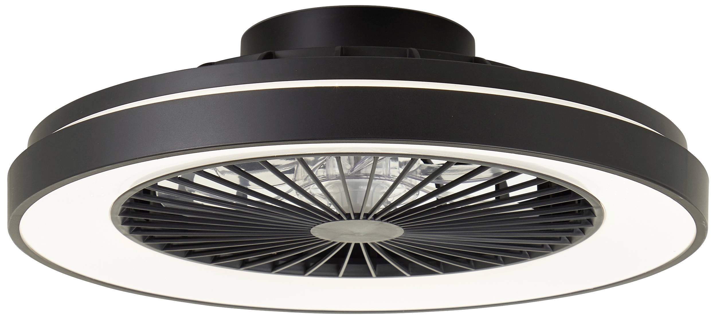 Brilliant G93854/06 Mazzaro LED-Deckenleuchte mit Ventilator LED EEK: E (A - G) 40W Schwarz