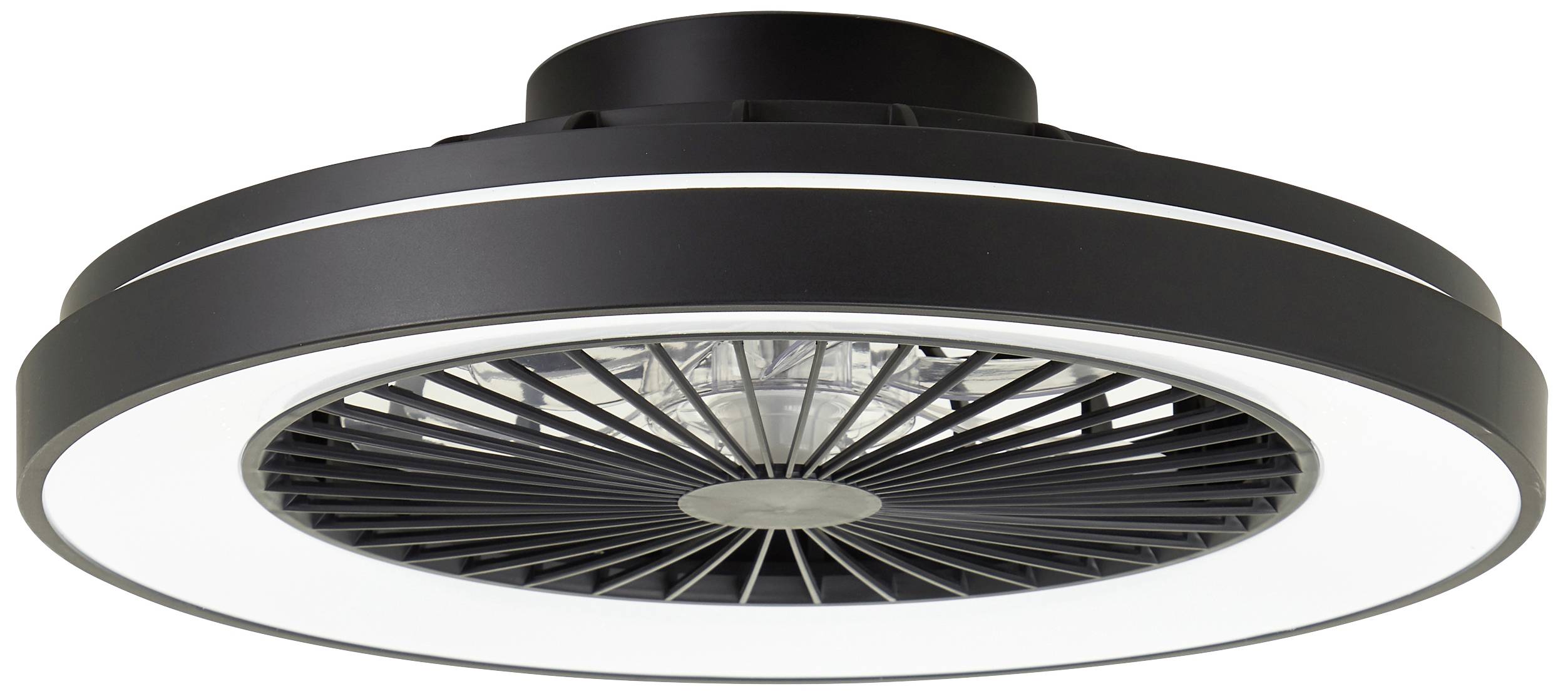 Brilliant G93854/06 Mazzaro LED-Deckenleuchte mit Ventilator LED EEK: E (A - G) 40W Schwarz