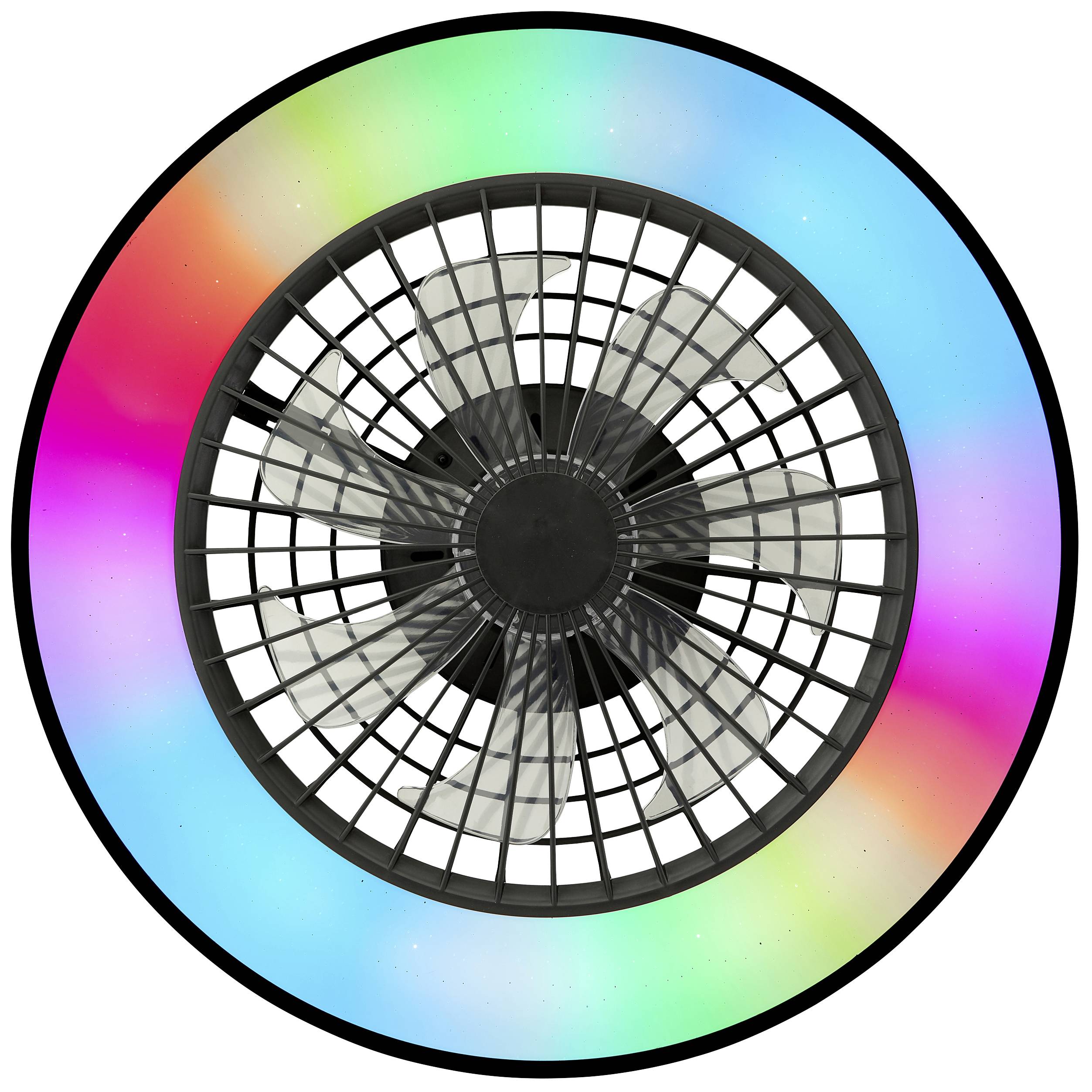 Brilliant G93854/06 Mazzaro LED-Deckenleuchte mit Ventilator LED EEK: E (A - G) 40W Schwarz