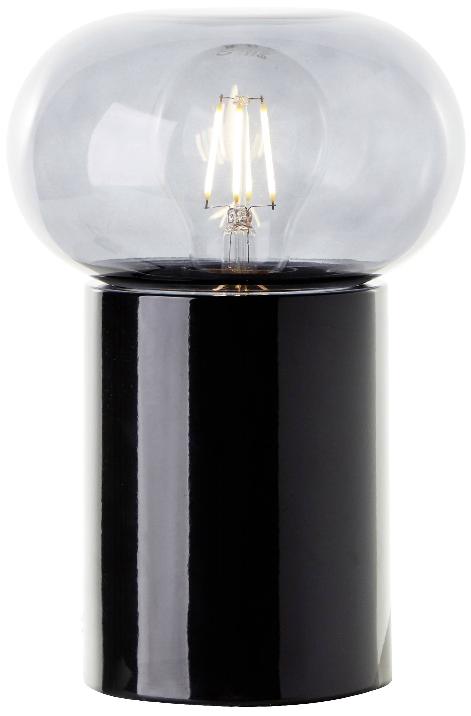 Brilliant Knut 99002/06 Tischlampe E27 25W Schwarz (matt)