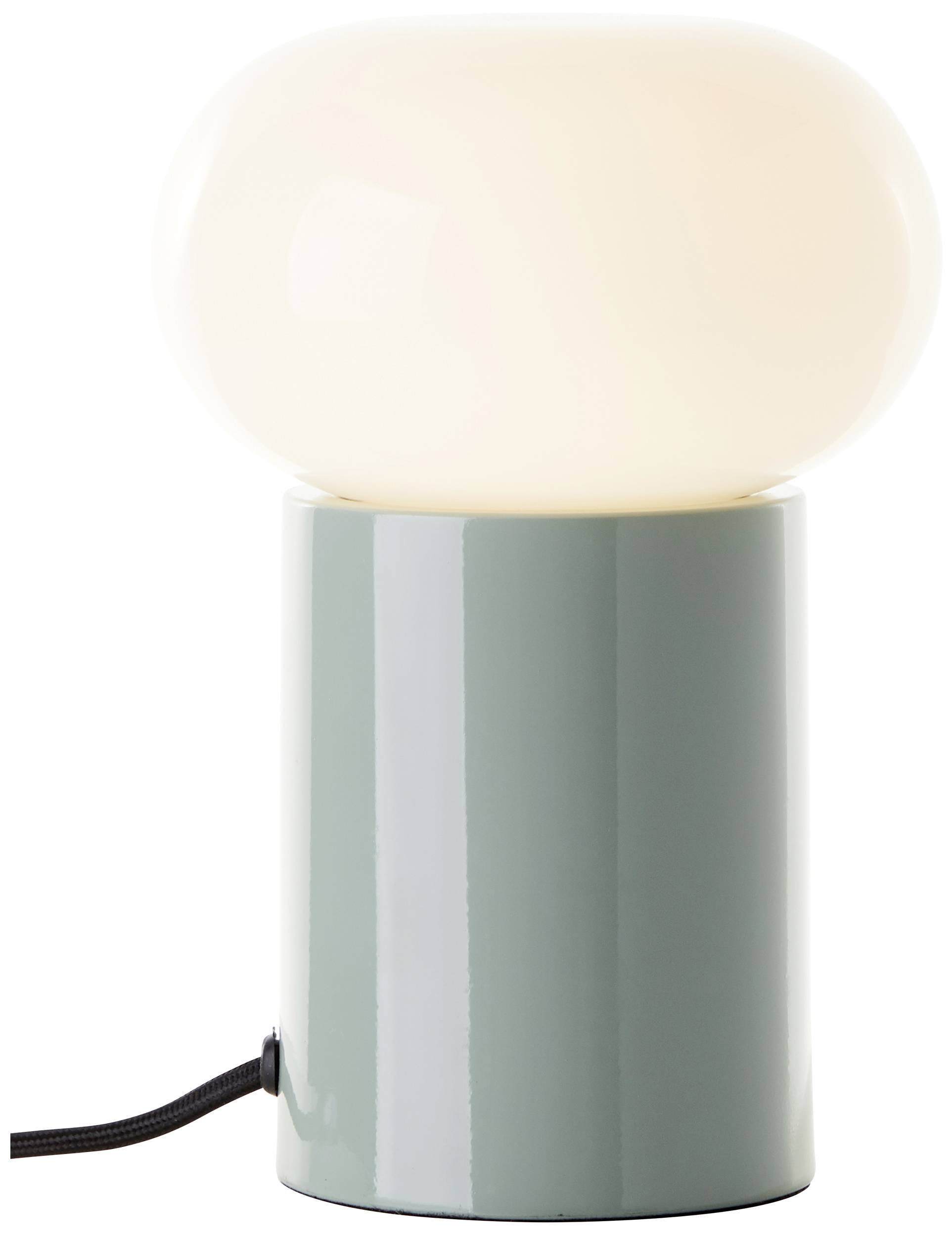 Brilliant Knut 99002/84 Tischlampe E27 25W Grün, Weiß