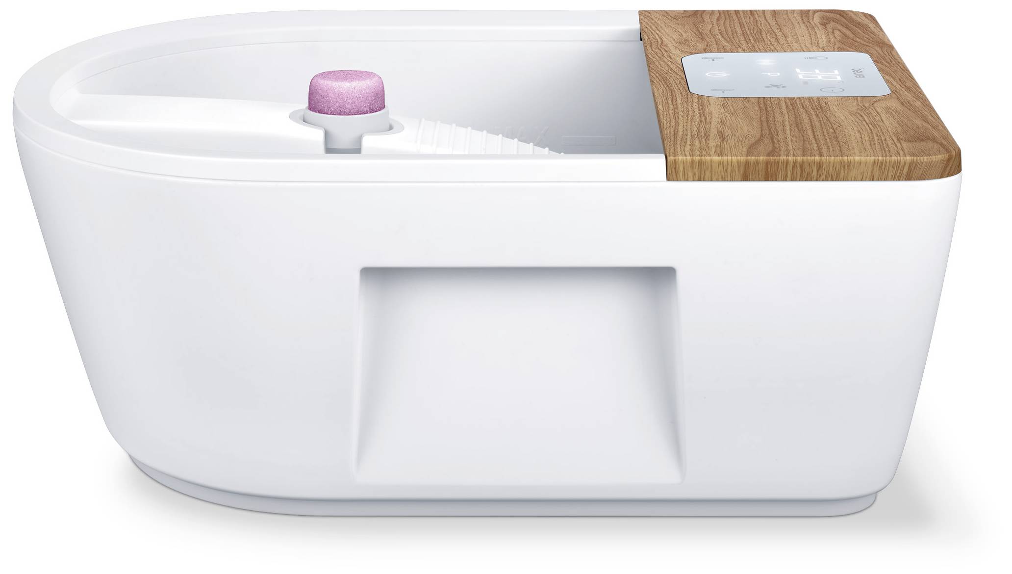 Beurer FB 65 Fußsprudelbad 650W Weiß, Holz