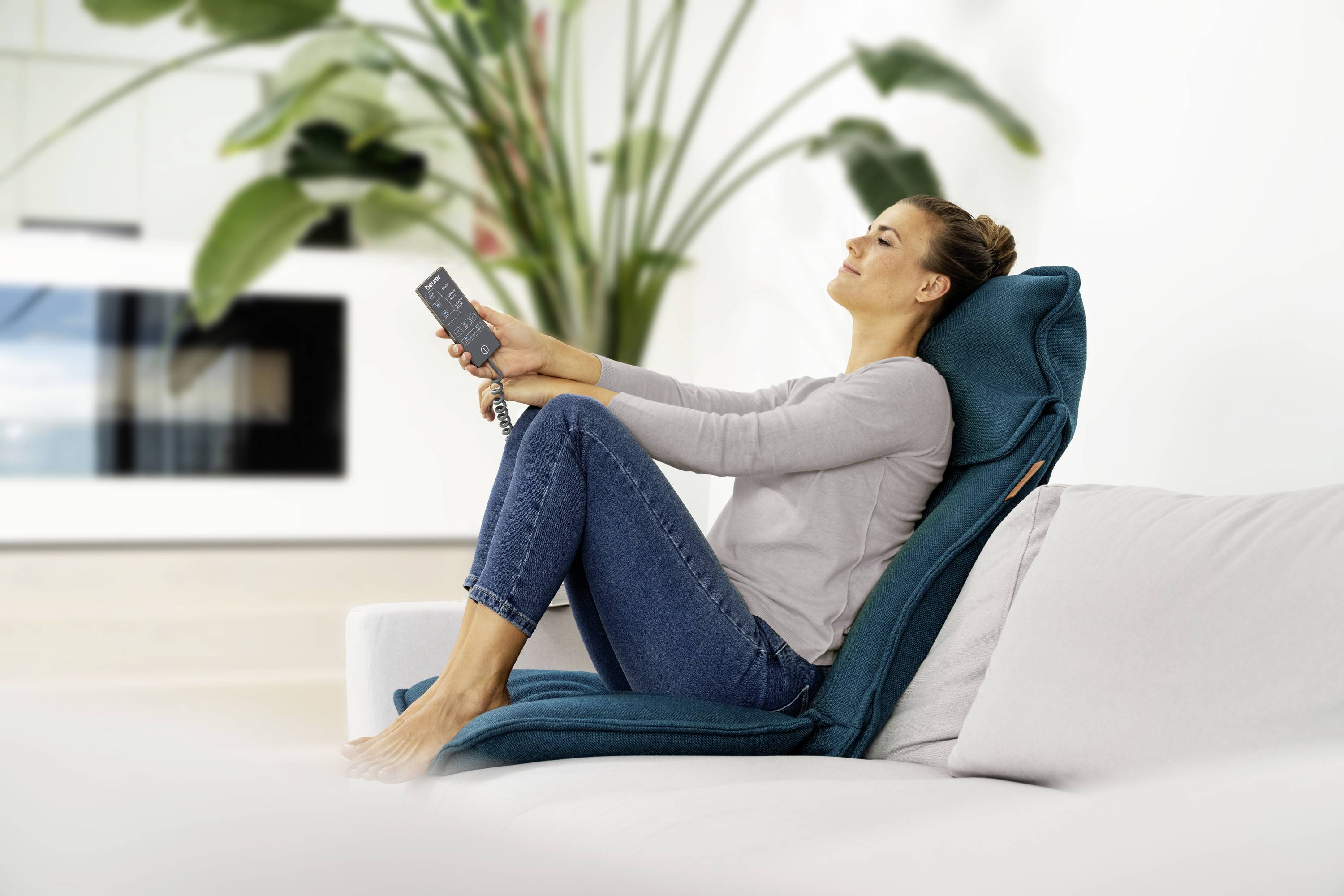 Beurer MG 330 petrol blue Massagesitzauflage 36 W Petrolblau