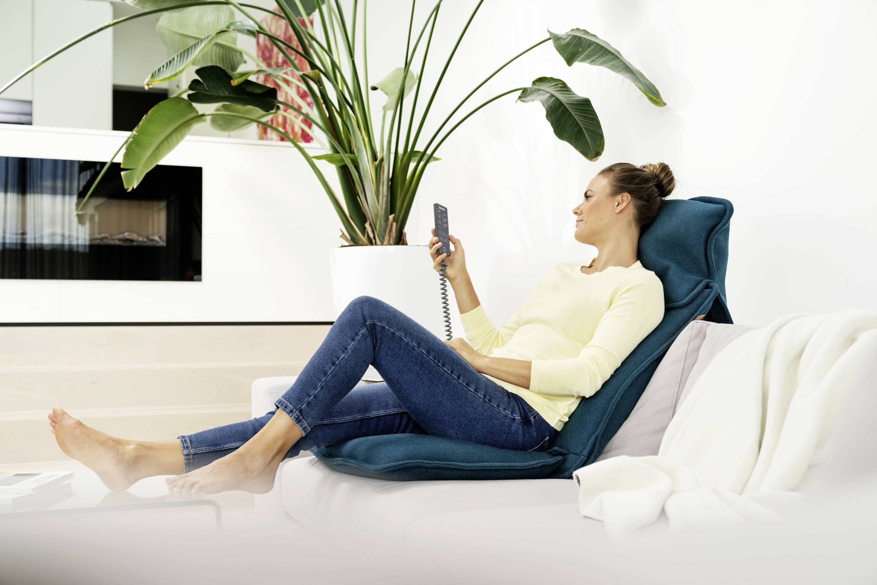 Beurer MG 330 petrol blue Massagesitzauflage 36 W Petrolblau