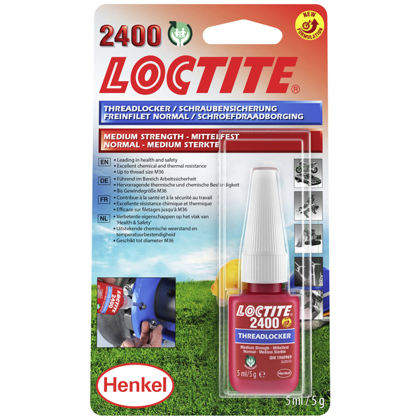 LOCTITE® 2400 BC5ML EGFD 1960969 Schraubensicherung Festigkeit: mittel 5 ml