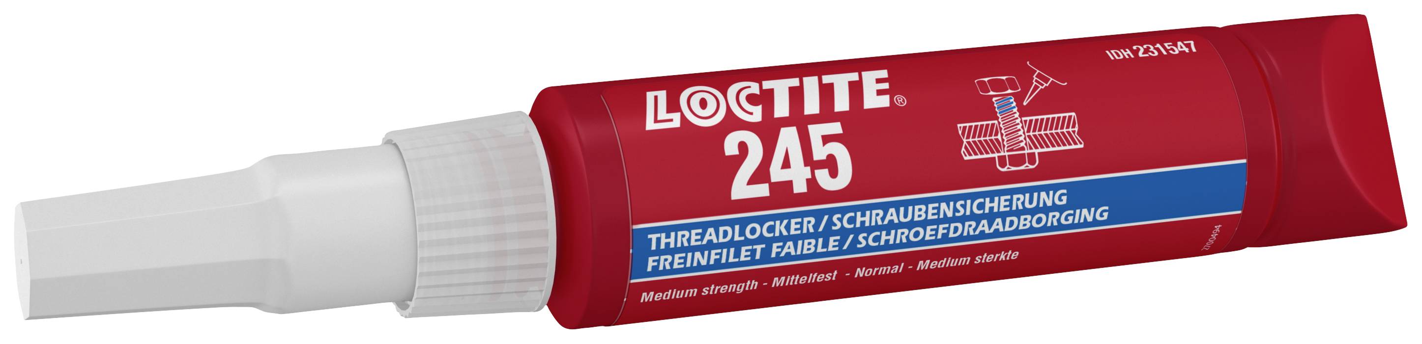 LOCTITE® 245 TTL 50ML EGFD 231547 Schraubensicherung Festigkeit: mittel 50ml