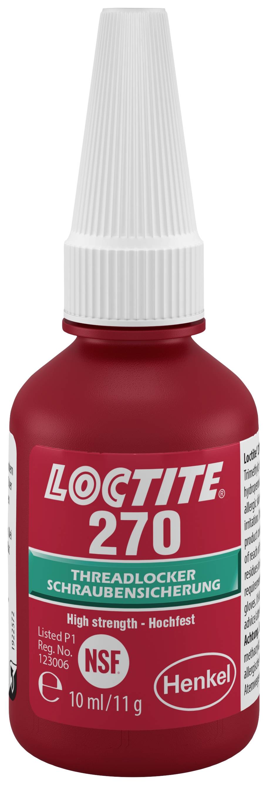 LOCTITE® 270 BO10ML EN/DE 1918245 Schraubensicherung Festigkeit: hoch 10ml