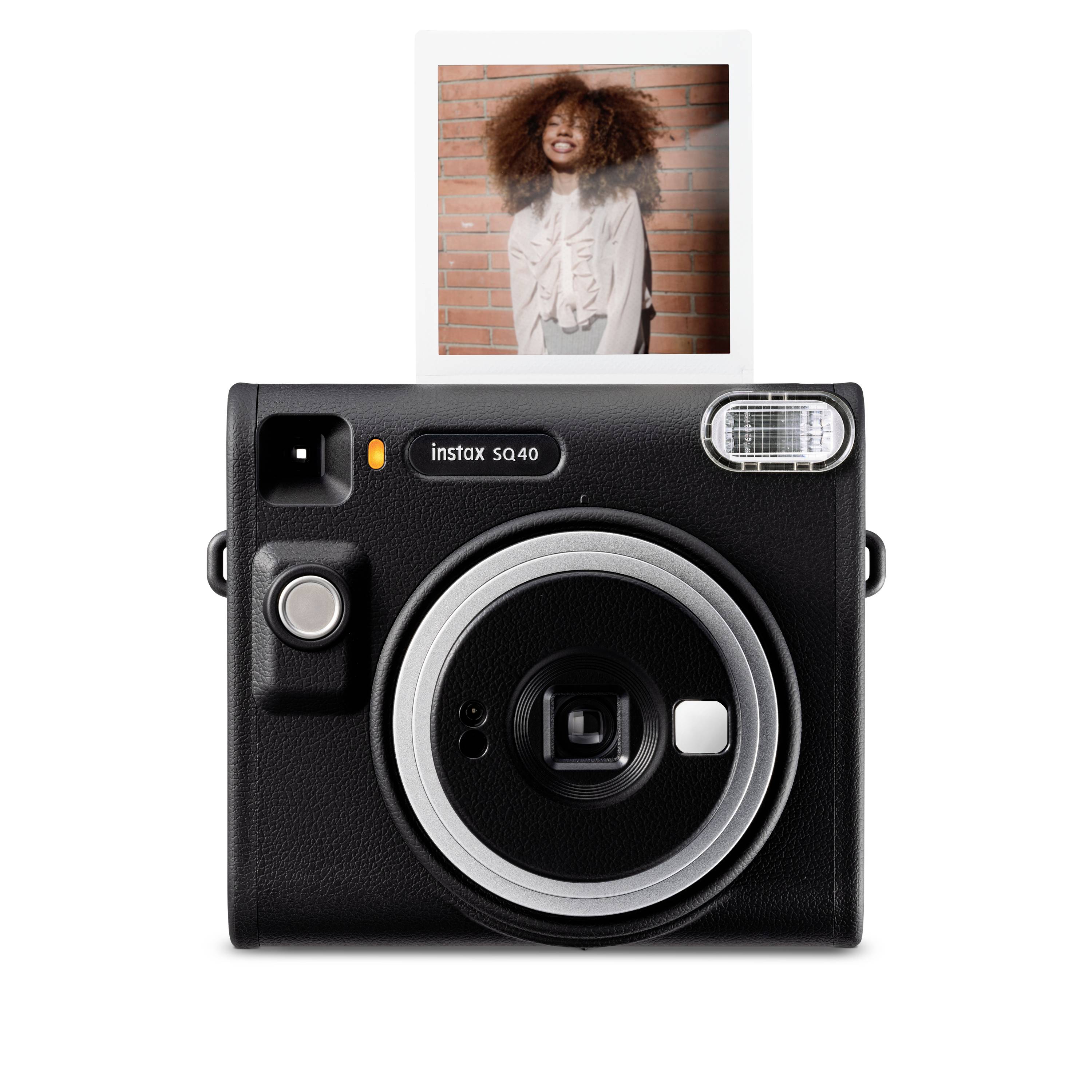 Fujifilm INSTAX SQUARE SQ40 Black Sofortbildkamera Schwarz