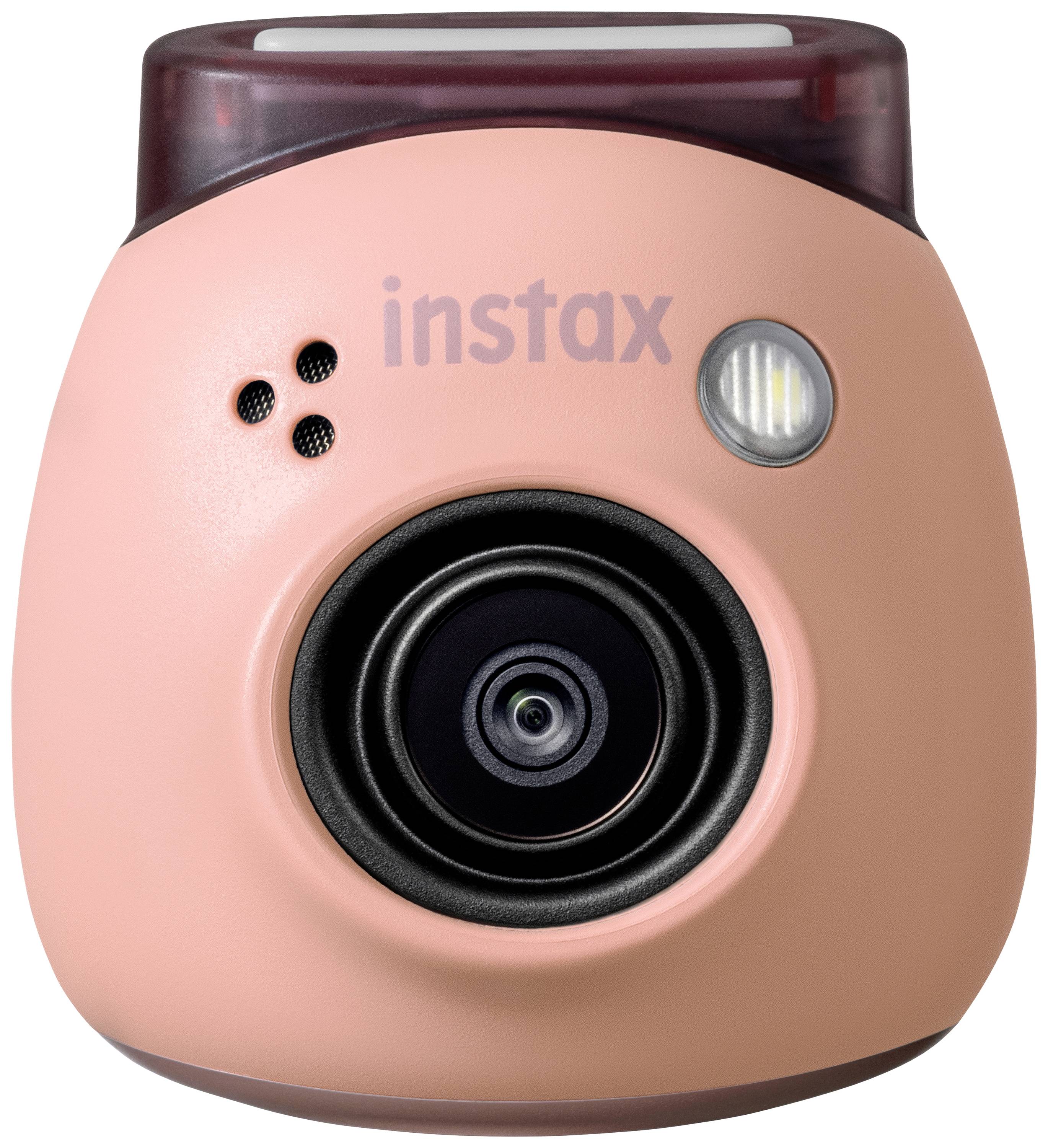 Fujifilm INSTAX Pal Powder Pink Digitalkamera Pink Bluetooth, Integrierter Akku, mit eingebautem Bl