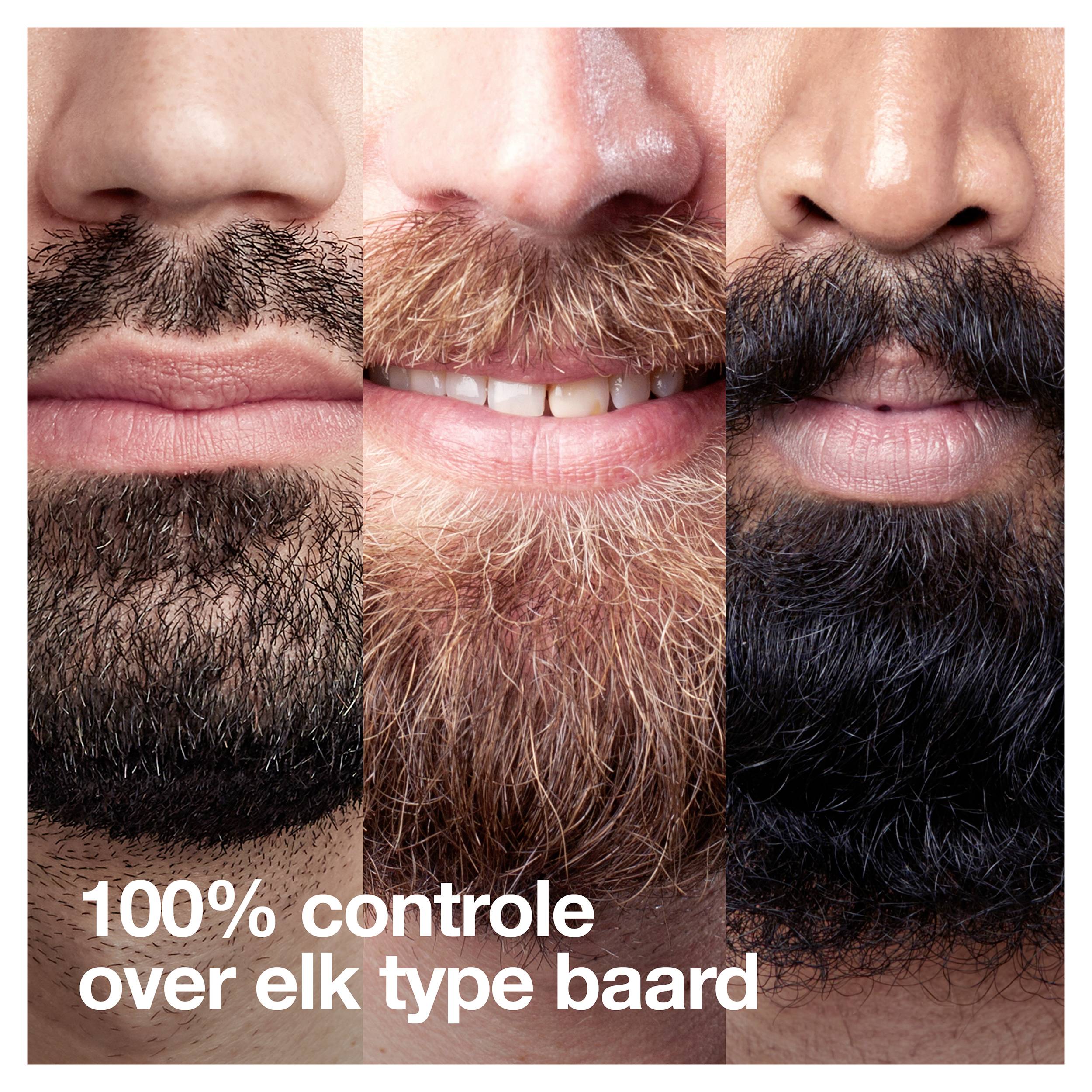 Braun MGK7321 Bartschneider, Haarschneider, Körperhaartrimmer, Ohr-, Nasenhaartrimmer, Präzisions Trimmer, Rasierer abwaschbar Schwarz