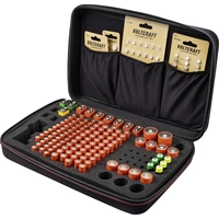 VOLTCRAFT BB-146-1 Batteriekoffer 146x Micro (AAA), Mignon (AA), Baby (C), Mono (D), 9V Block (L x B x H) 410 x 270 x 90mm VOLTCRAFT BB-146-1 Batteriekoffer 146x Micro (AAA), Mignon (AA), Baby (C), Mono (D), 9V Block (L x B x H) 410 x 270 x 90mm