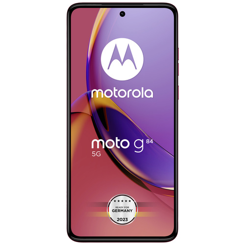 Motorola moto g84 5G 5G Smartphone 256 GB 16.6 cm (6.55 Zoll) Magenta Android™ 13 Dual-SIM