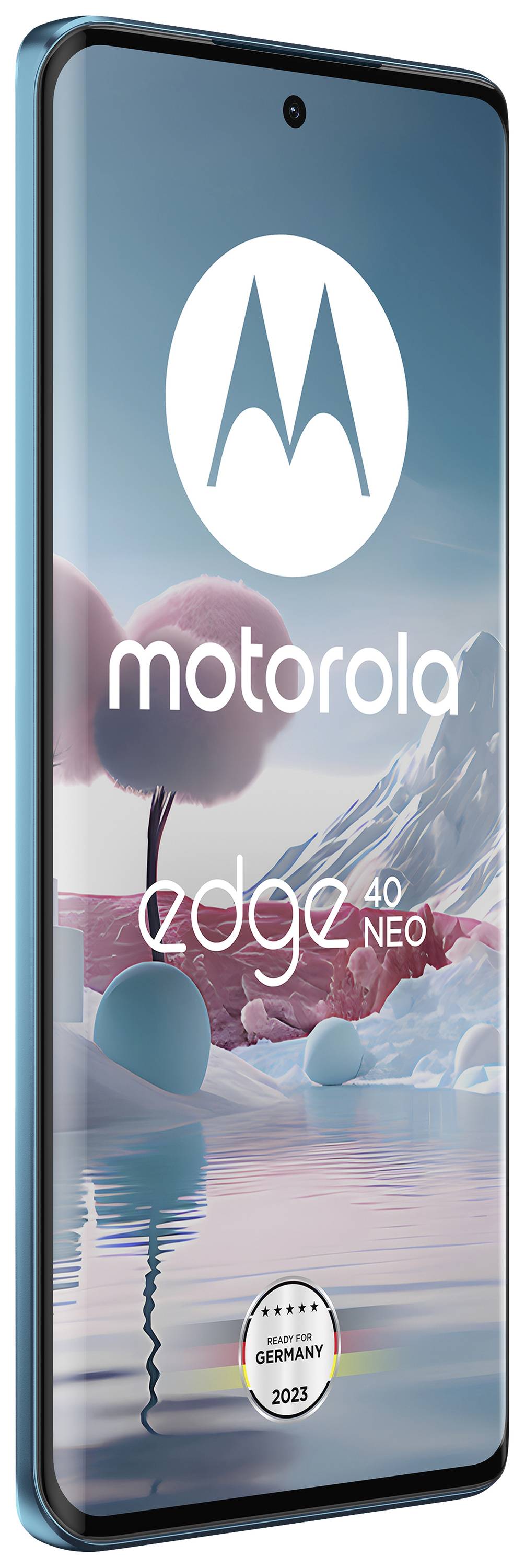 Motorola moto edge40 Neo 256 GB Blau 16.6 cm (6.55 Zoll) Smartphone