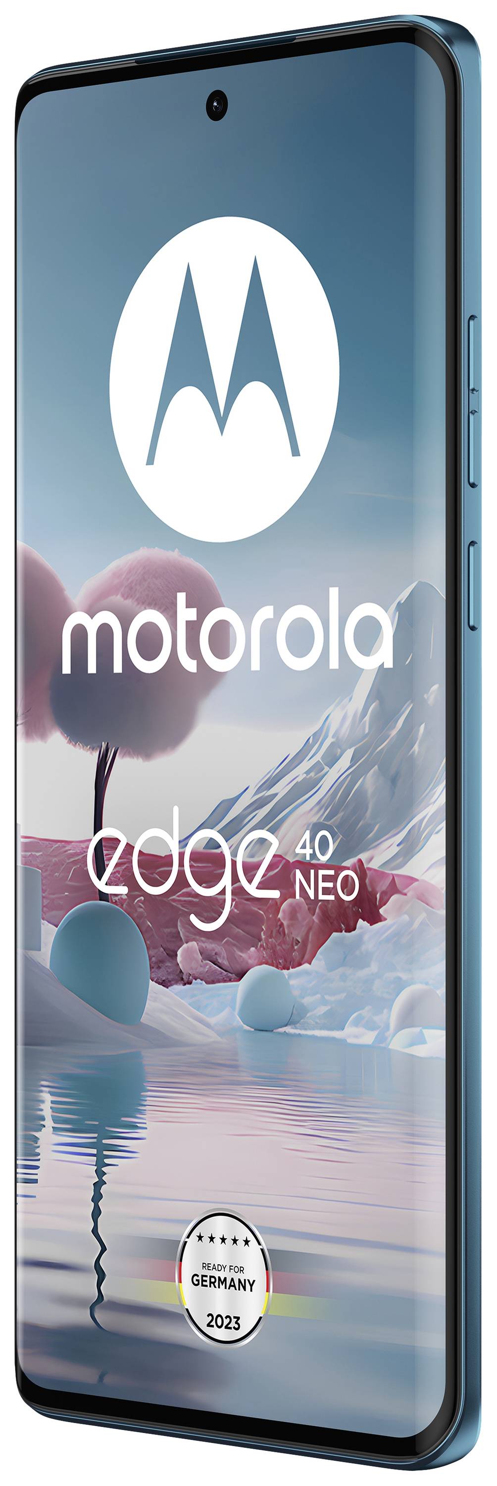 Motorola moto edge40 Neo 256 GB Blau 16.6 cm (6.55 Zoll) Smartphone