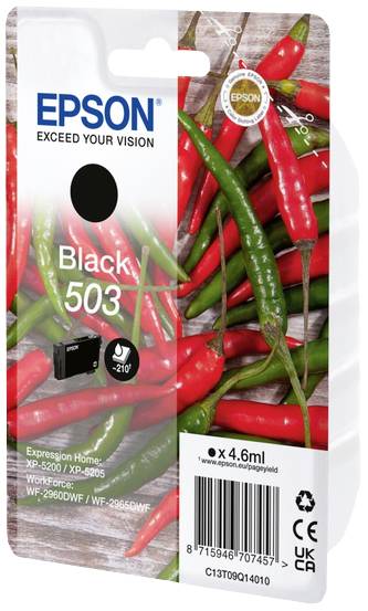 Epson Druckerpatrone T09Q1, 503 Original Schwarz C13T09Q14010