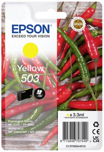 Epson Tinte 503Y Original Einzel-Modul Gelb C13T09Q44010