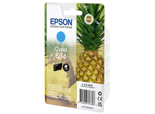 Epson Druckerpatrone T10G2, 604 Original Cyan C13T10G24010