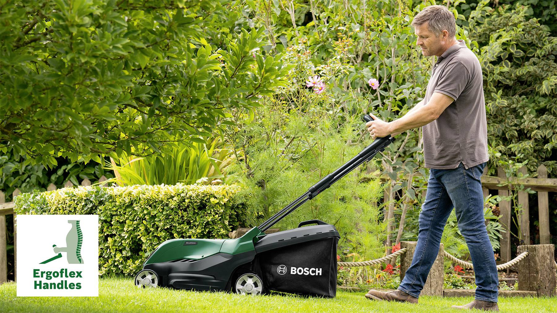 Bosch Home and Garden AdvancedRotak 36V-40-650 Akku Akku-Rasenmäher inkl. 2. Akku, inkl. Ladegerät 36 V Schnittbreite (max.) 40 cm