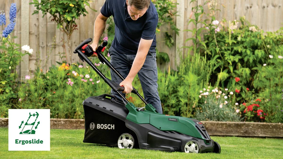 Bosch Home and Garden AdvancedRotak 36V-40-650 Akku Akku-Rasenmäher inkl. 2. Akku, inkl. Ladegerät 36 V Schnittbreite (max.) 40 cm