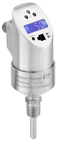 Endress+Hauser DTT31 DTT31-A1A111AA2CAA Betriebsspannung (Bereich): 18 - 30 V/DC Messbereich: 0.03 - 3.0 m/s 1St.