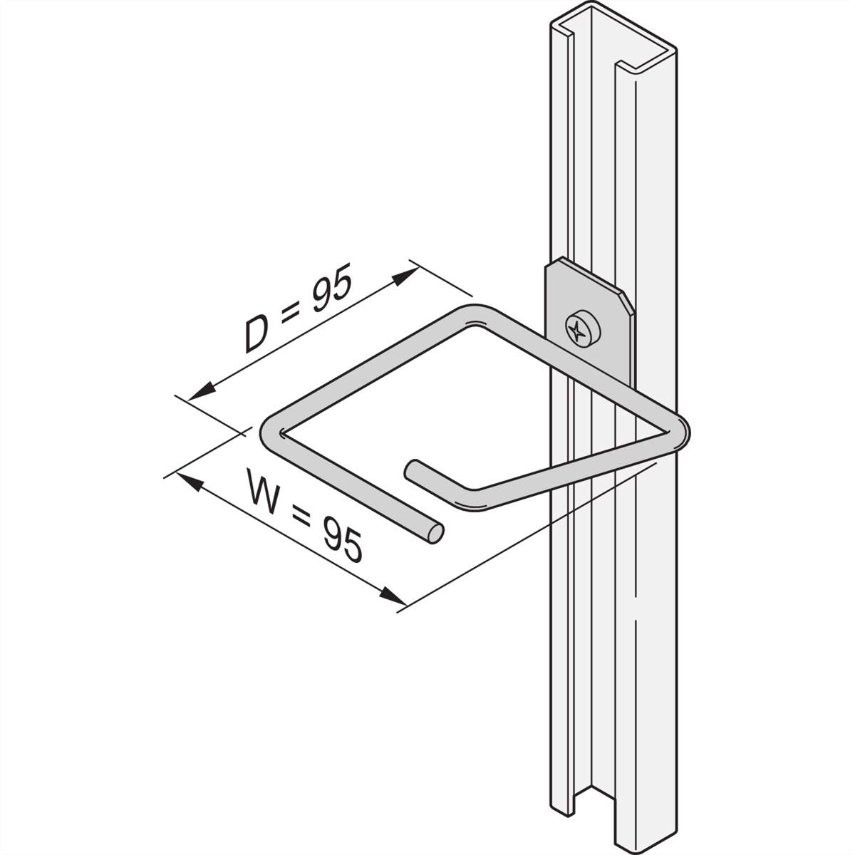 NVent SCHROFF 20118340 Kabelführung 1St.