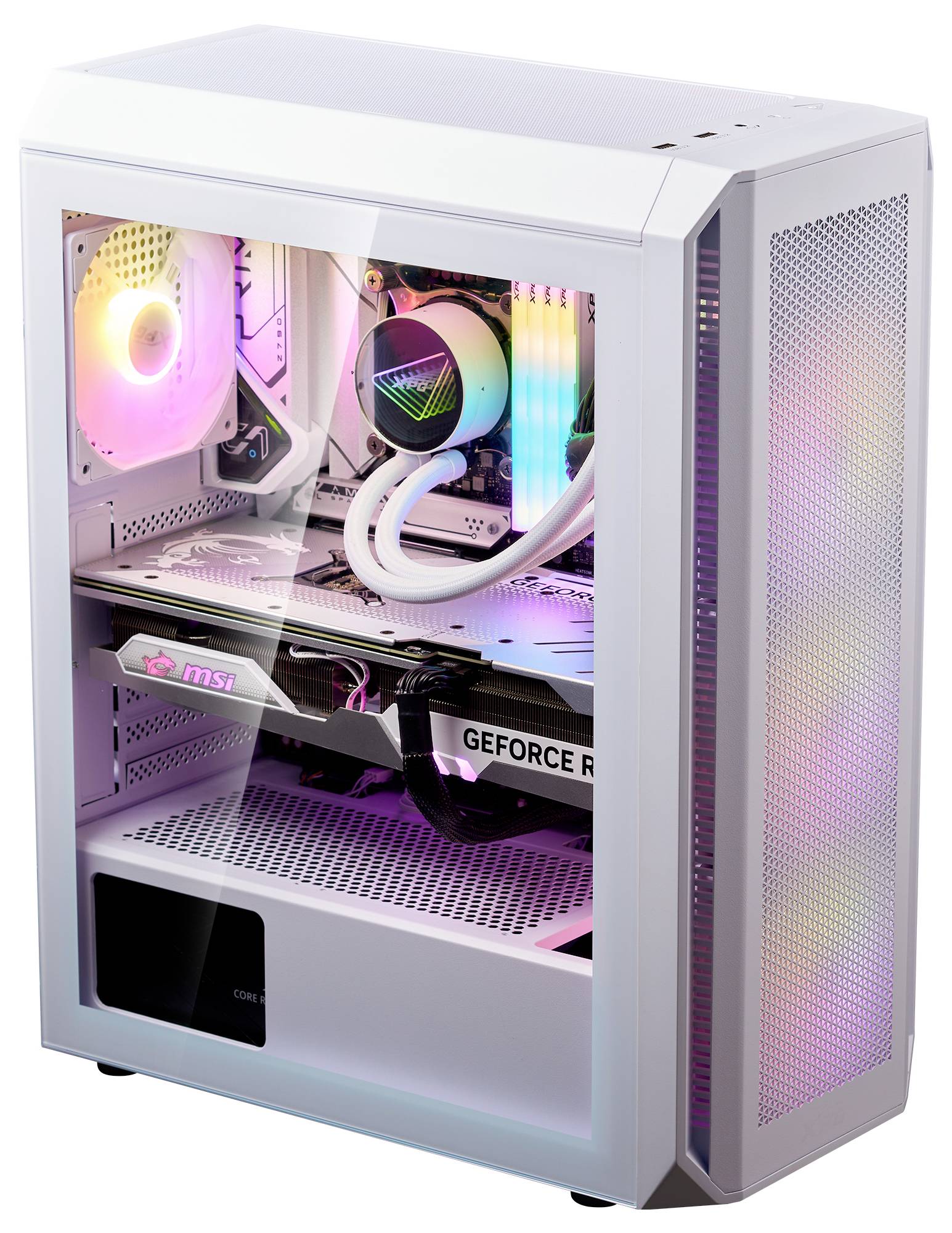 XPG VALOR AIR PLUS PC-Gehäuse Weiß