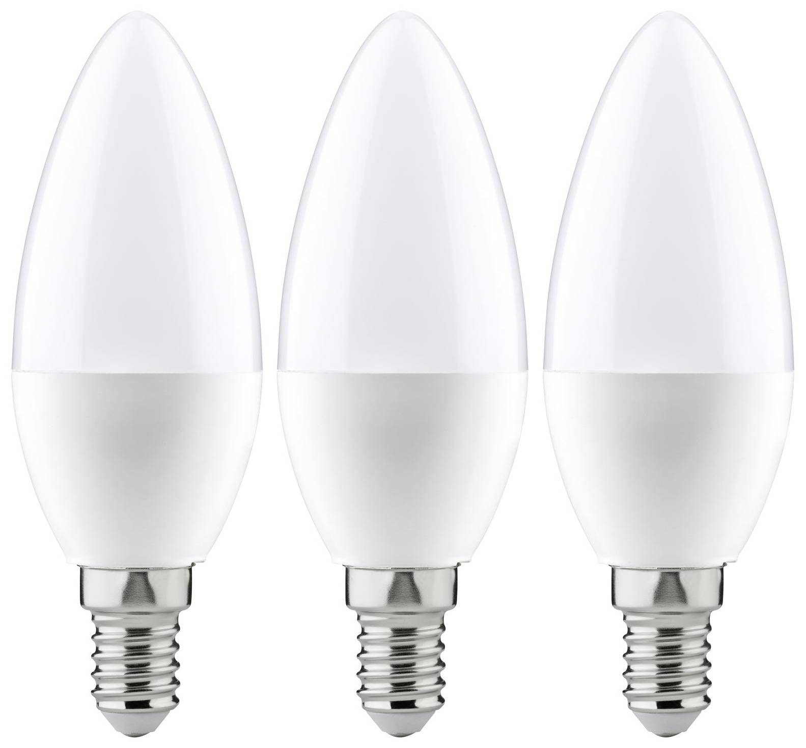 Paulmann 28538 LED EEK F (A - G) E14 5.5W Warmweiß (Ø x H) 35mm x 100mm 3St.