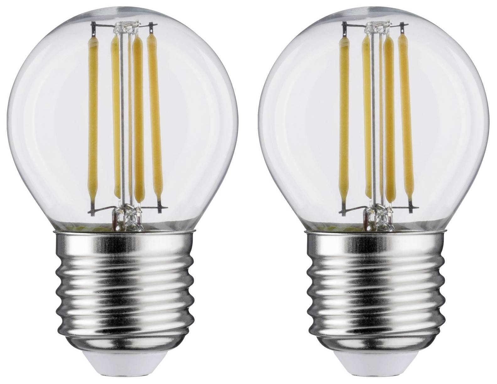 Paulmann 28640 LED EEK F (A - G) E27 5W Warmweiß (Ø x H) 45mm x 72mm 2St.