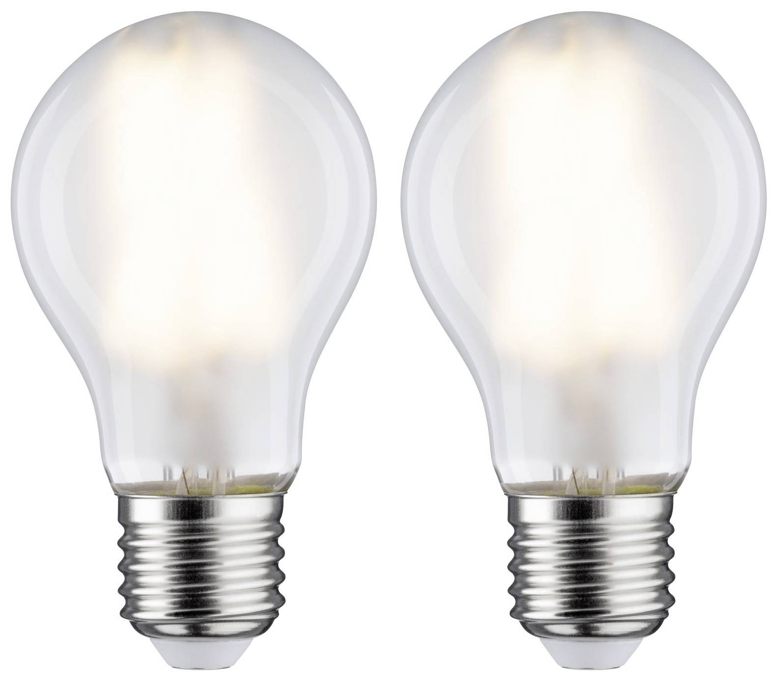 Paulmann 28642 LED EEK E (A - G) E27 7W Warmweiß (Ø x H) 60mm x 106mm 2St.