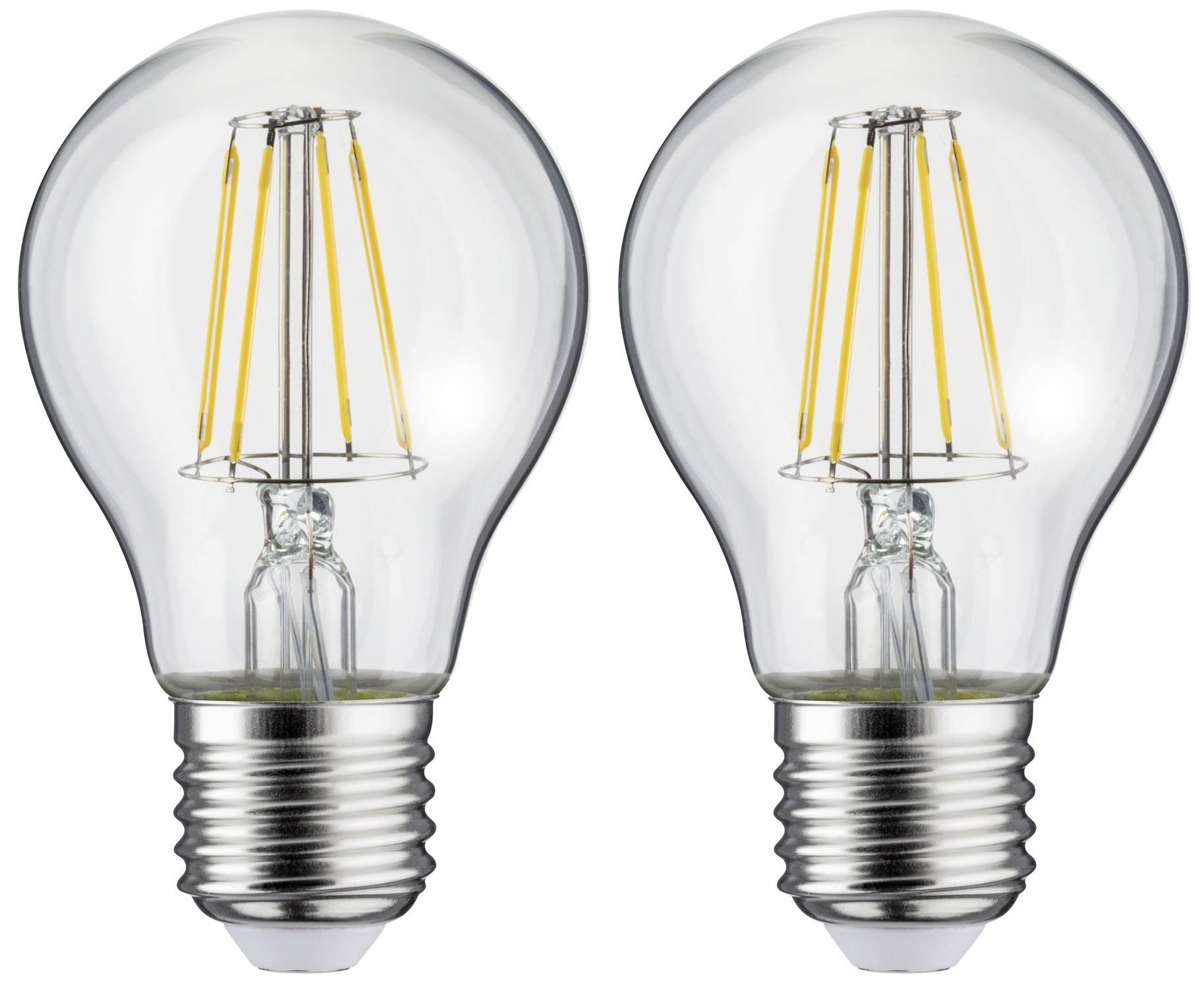 Paulmann 28856 LED EEK F (A - G) E27 5W Warmweiß (Ø x H) 60mm x 108mm 2St.