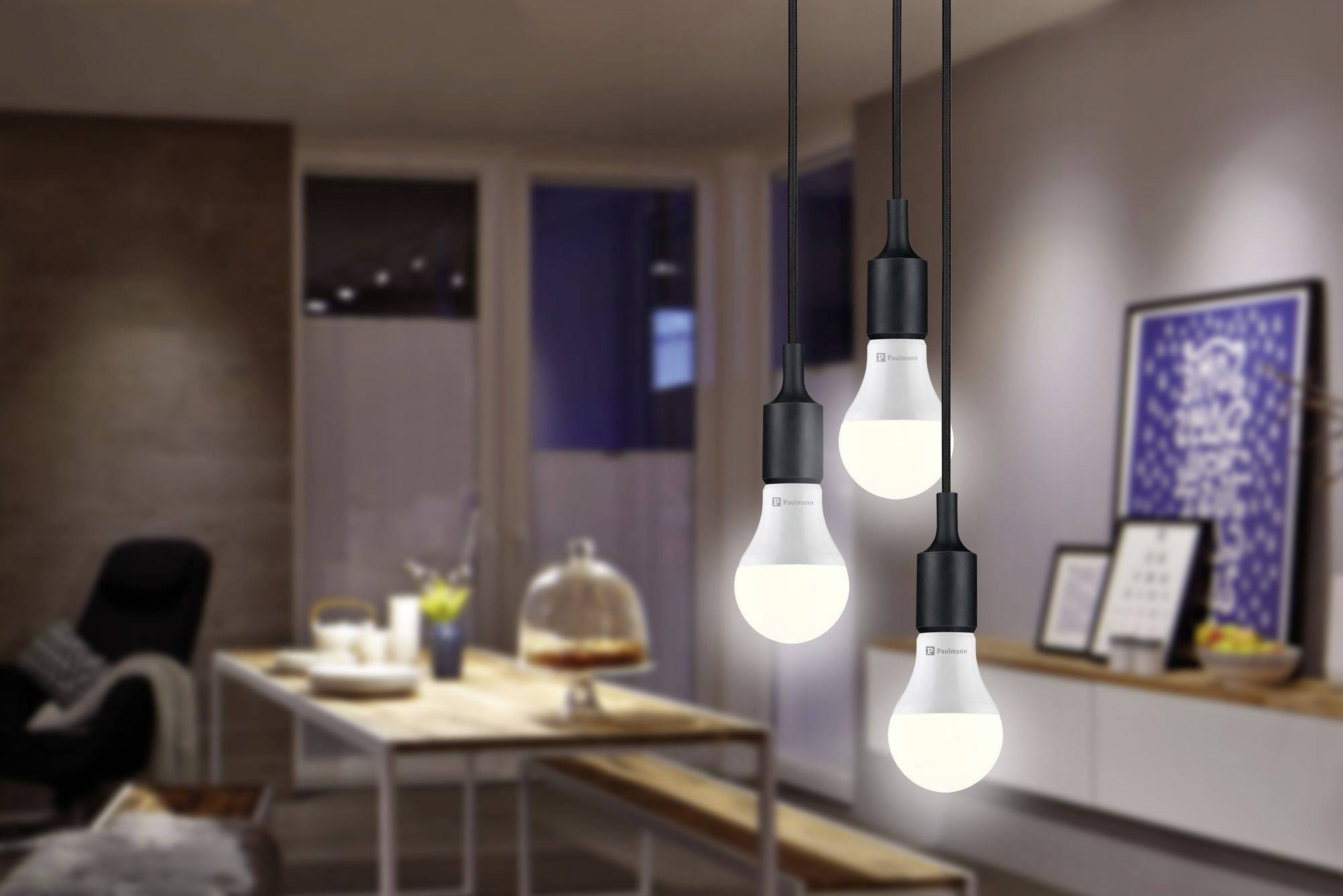 Paulmann 28871 LED EEK F (A - G) E27 8W Warmweiß (Ø x H) 60mm x 105mm 3St.