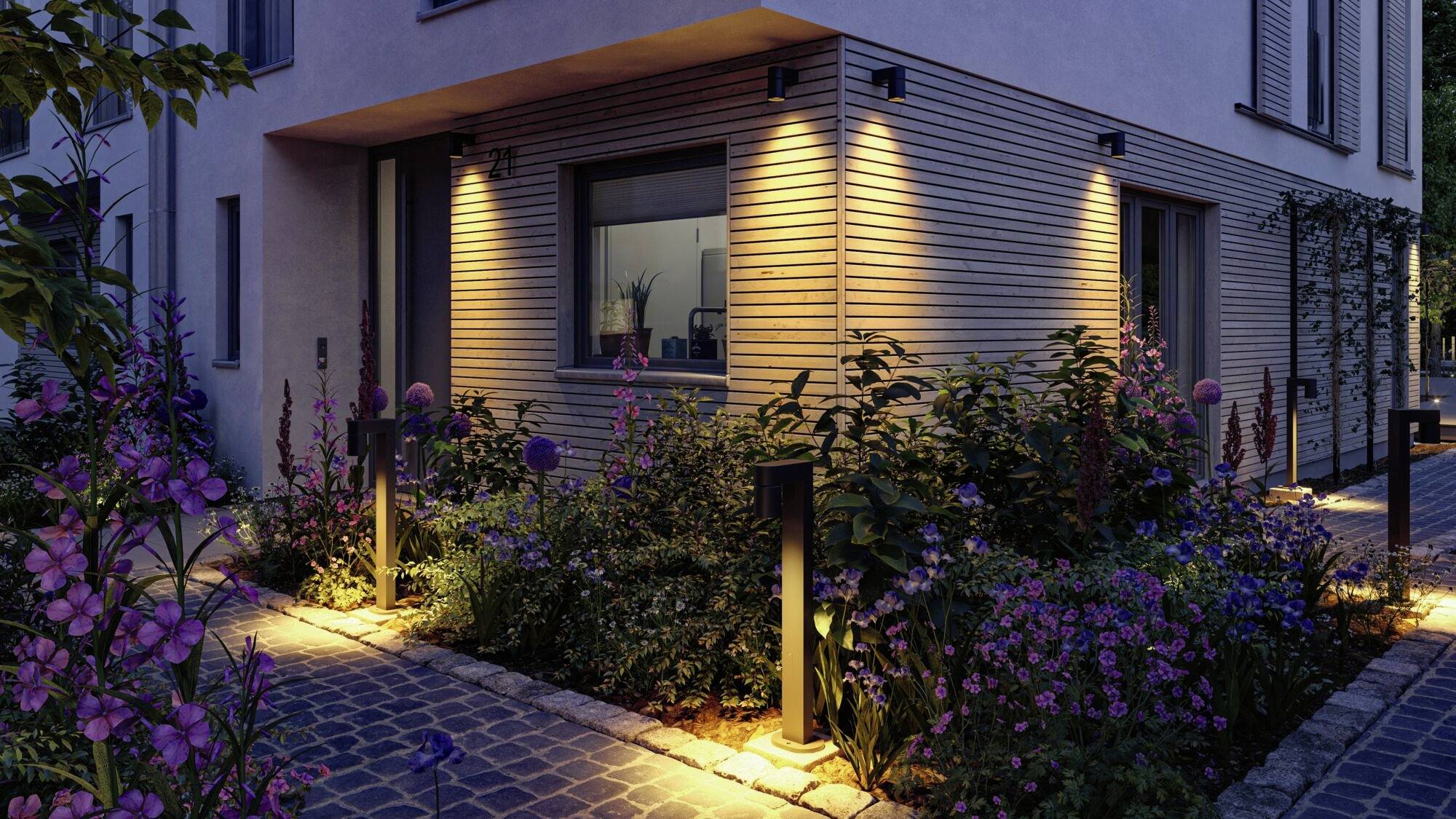 Paulmann Kimu 94821 LED-Außenwandleuchte LED 7.8W Anthrazit