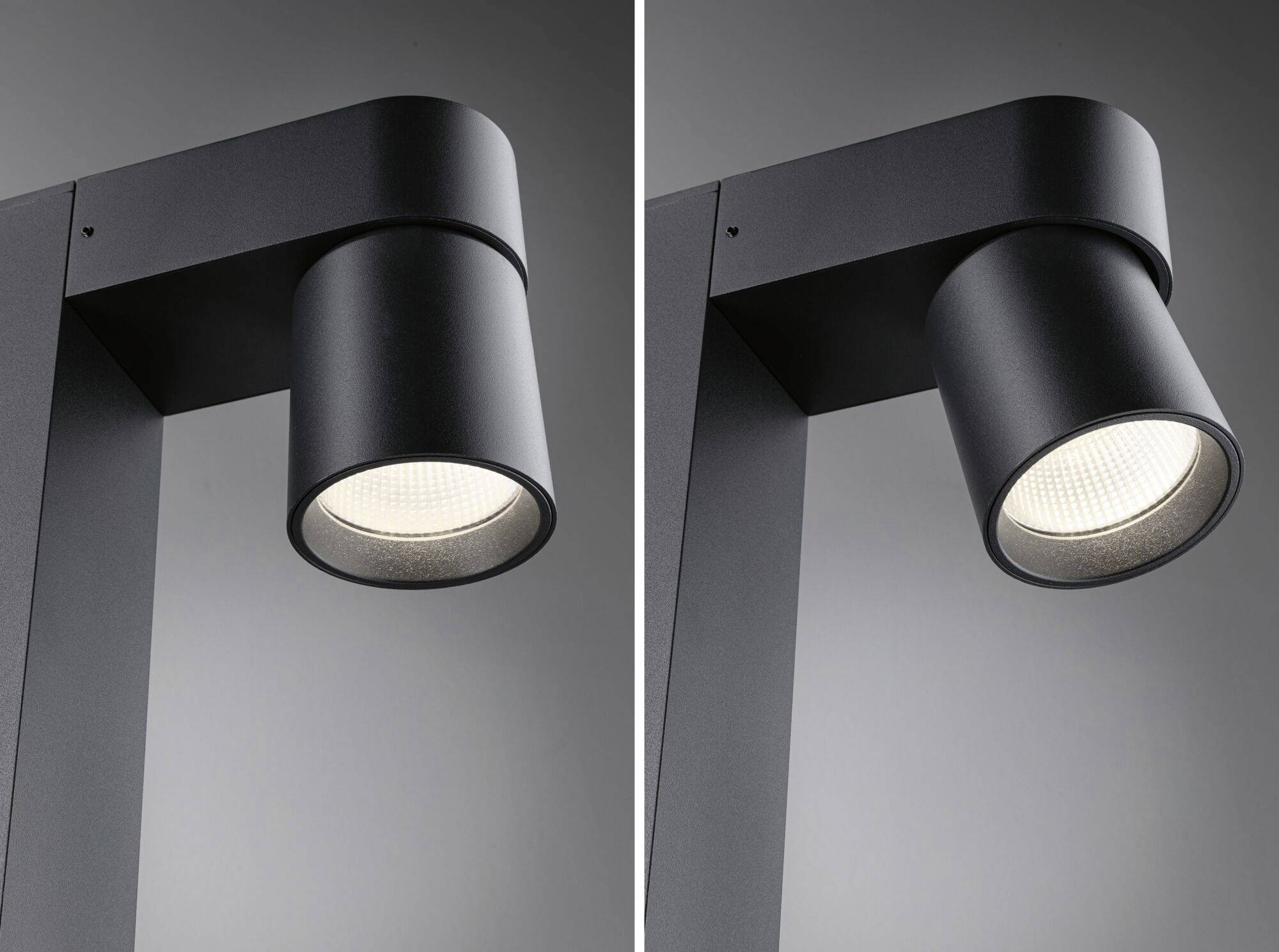 Paulmann 94822 Kimu LED-Pollerleuchte LED 8W Anthrazit