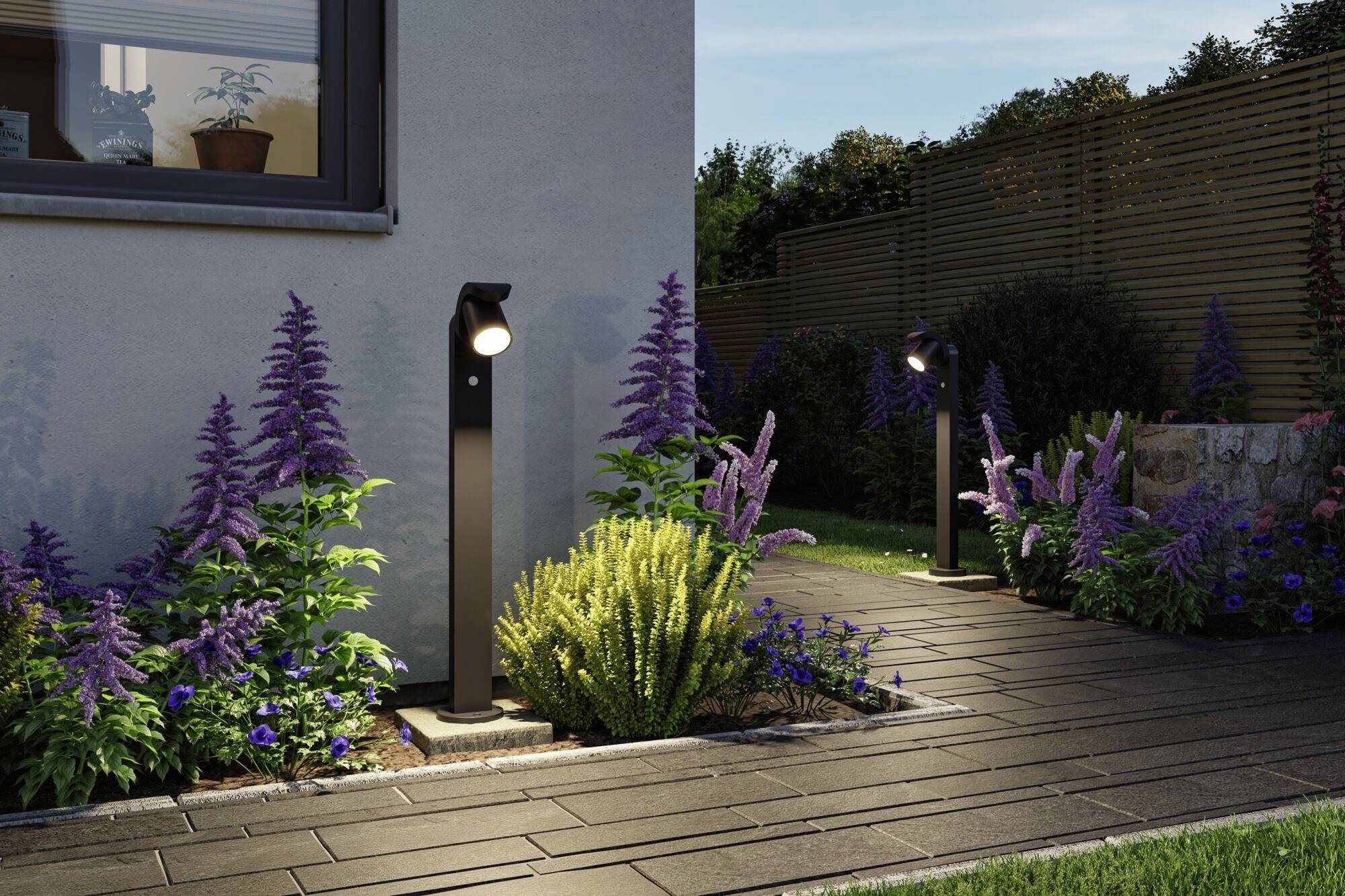 Paulmann 94831 Cuff LED-Pollerleuchte LED 10W Anthrazit