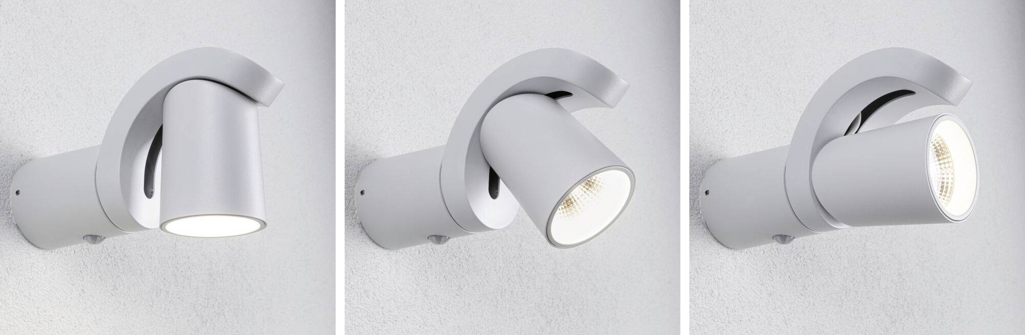 Paulmann Cuff 94832 LED-Außenwandleuchte LED 10W Weiß