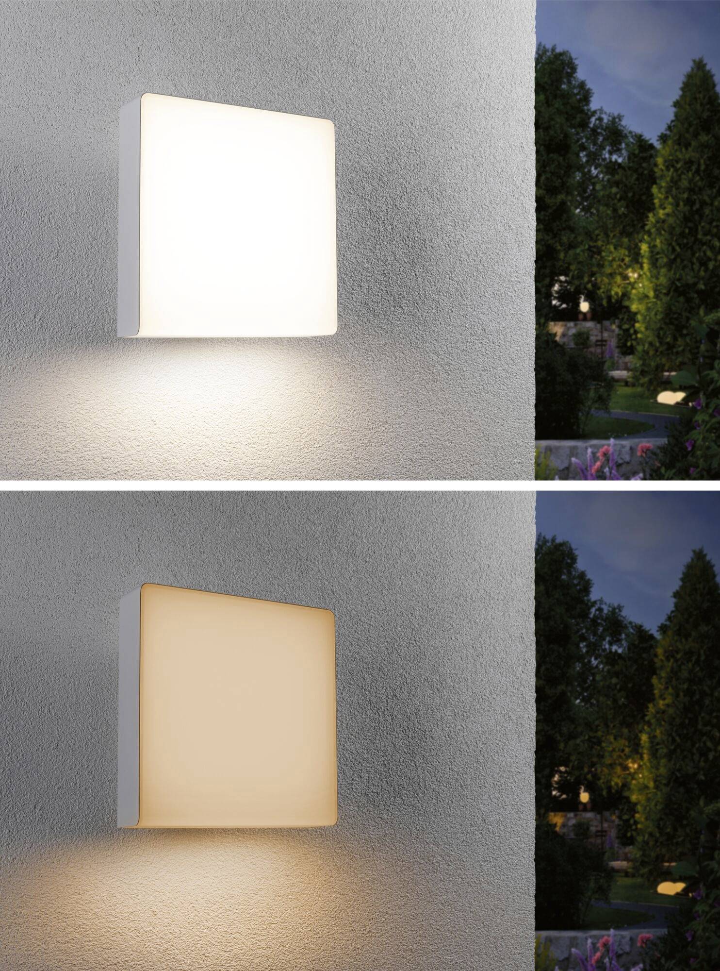 Paulmann LED-Außenwandleuchte mit Bewegungsmelder 8.5W RGBW