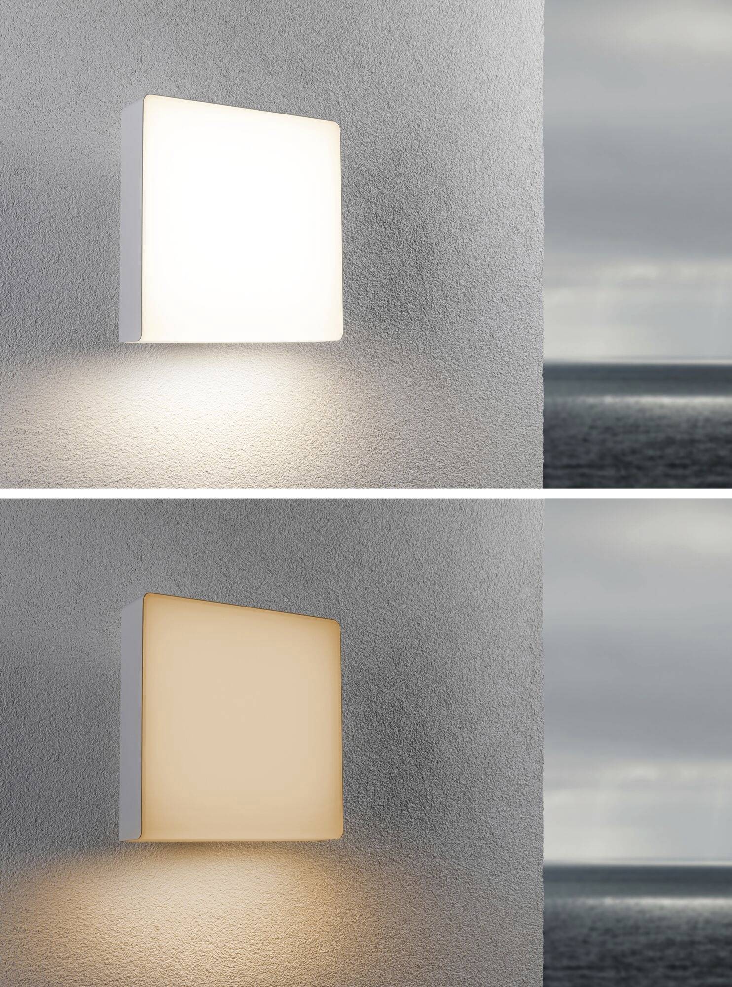 Paulmann LED-Außenwandleuchte mit Bewegungsmelder 8.5W RGBW