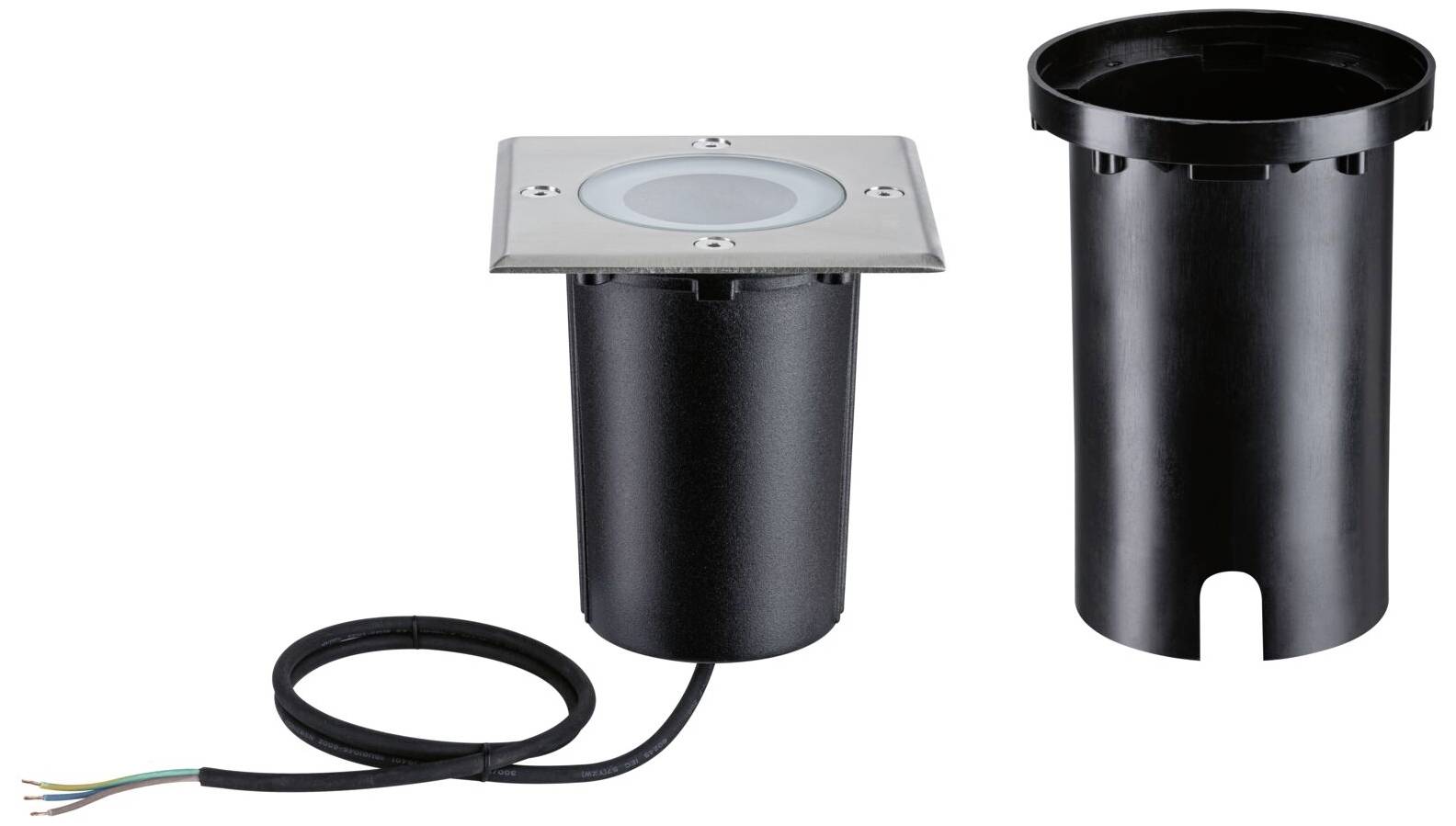 Paulmann 94845 Zigbee 3.0 Floor round Home Einbauleuchte 4.9W RGBW Eisen (gebürstet)