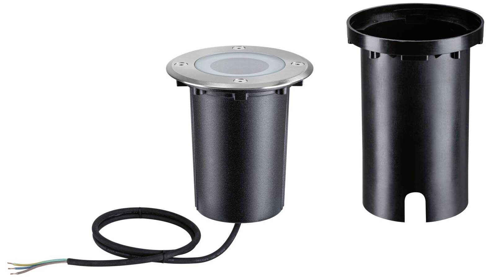 Paulmann 94846 Zigbee 3.0 Floor square Home Einbauleuchte 4.9W RGBW Eisen (gebürstet)